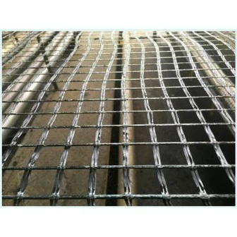 Bitumen Obložen Fiberglass Geogrid